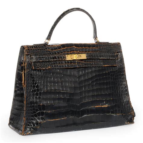 grace kelly crocodile bag.